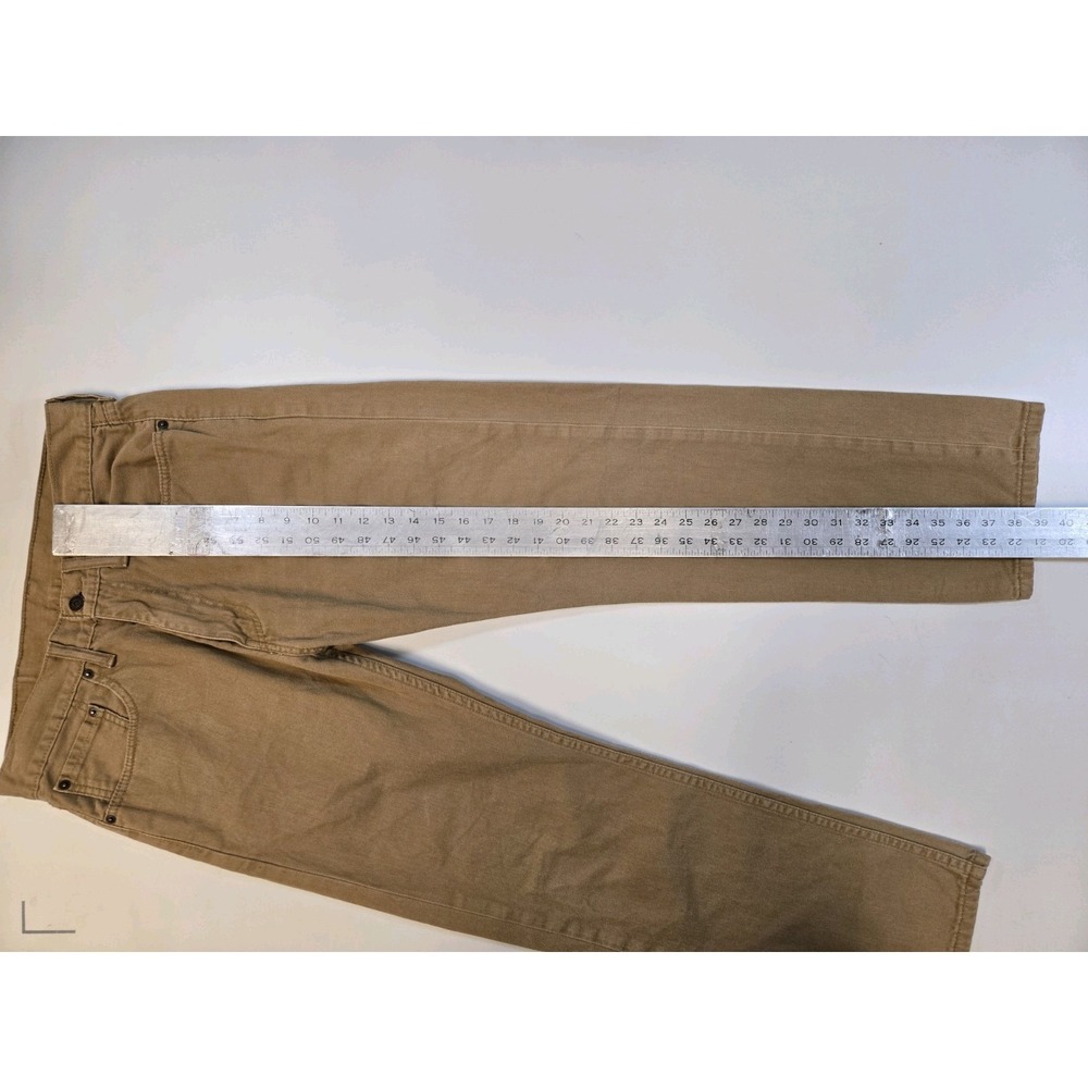 Levi's 505 Men's‎ Regular Fit Jeans Camel Khaki Size 32x30 - Picture 10 of 11